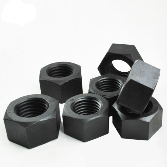 Tuerca pesada 2H en ACERO TEMPLADO