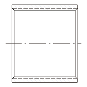 ISO4144- Cupla H-H en AISI316