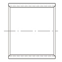 ISO4144- Cupla H-H en AISI316