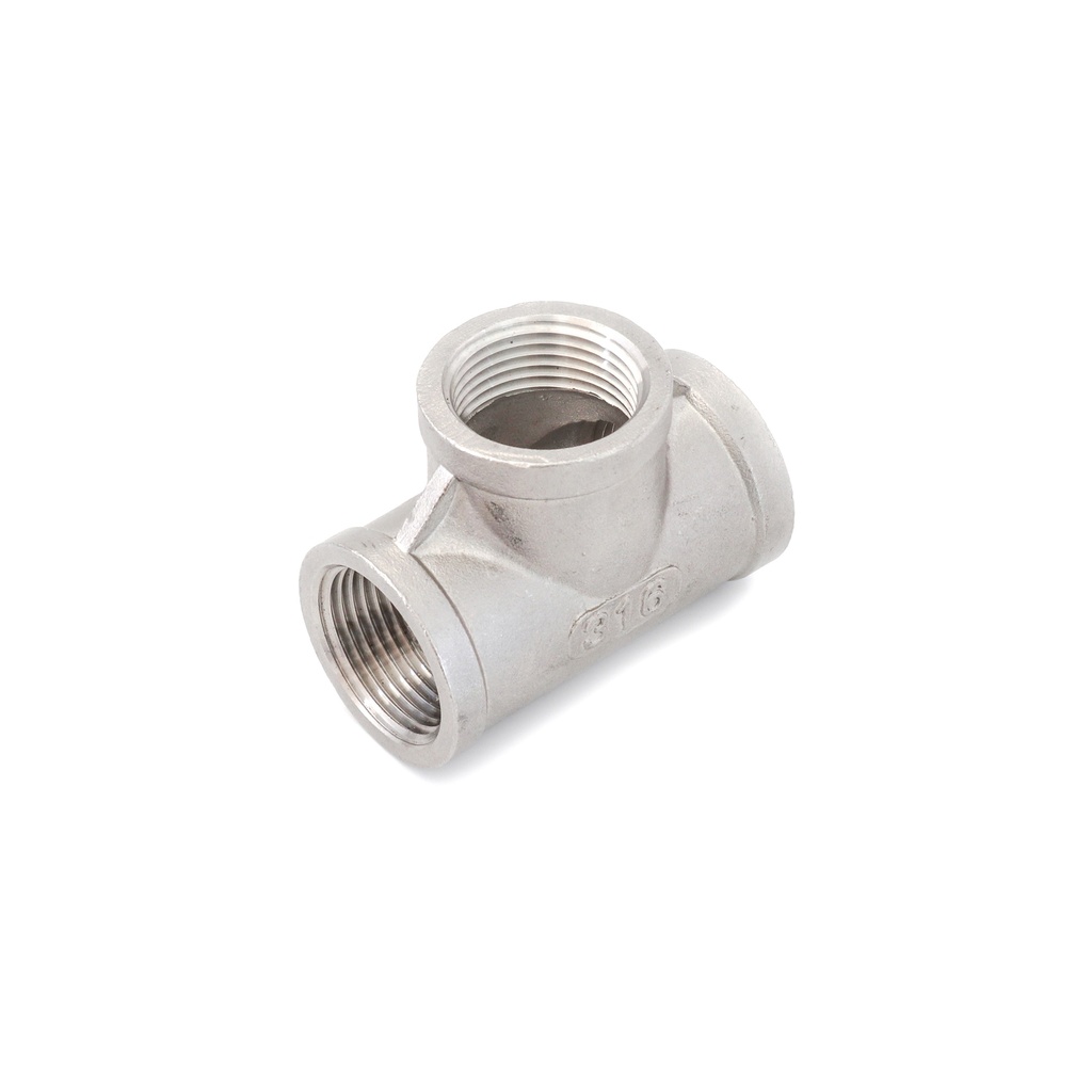 ISO4144- Tee Hembra BSP en AISI316