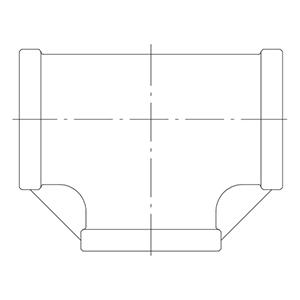 ISO4144- Tee Hembra BSP en AISI316
