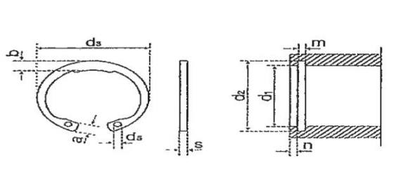 Anillos Seeger Interior Para Buje en AISI420
