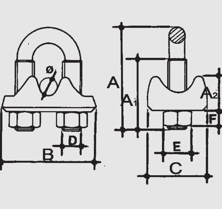 Prensa Cable en AISI316