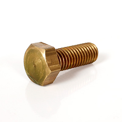 Bulón Cabeza Hexagonal Torneada en BRONCE