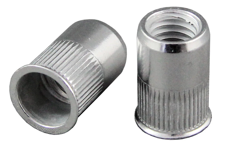 Tuerca Remache Moleteada SIN Cabeza en AISI304