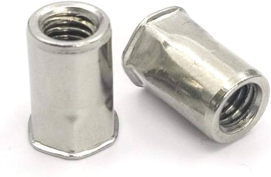 Tuerca Remache Hexagonal SIN Cabeza en AISI304