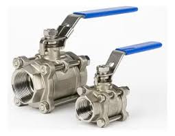 Valvula Esferica PN25 / 3pz / BSP / PTFE en AISI316