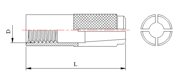 Broca y Cono en AISI304