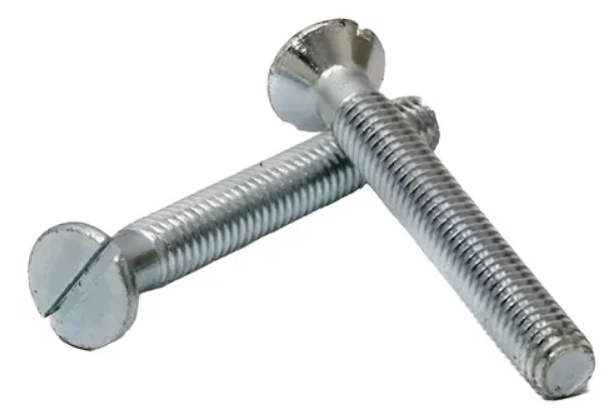 Tornillo Cabeza Frezada Ranura Plana en AISI304