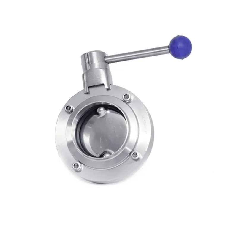 Válvula Mariposa ISO5211 / 3Posic / SOLDAR / silicona en AISI316