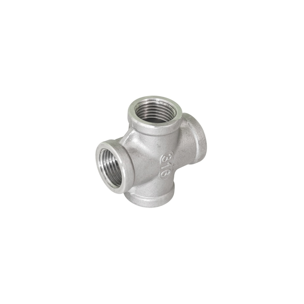 ISO4144- Cruz Hembra BSP en AISI316