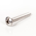 Tornillo Cabeza Tanque Métrico en AISI304