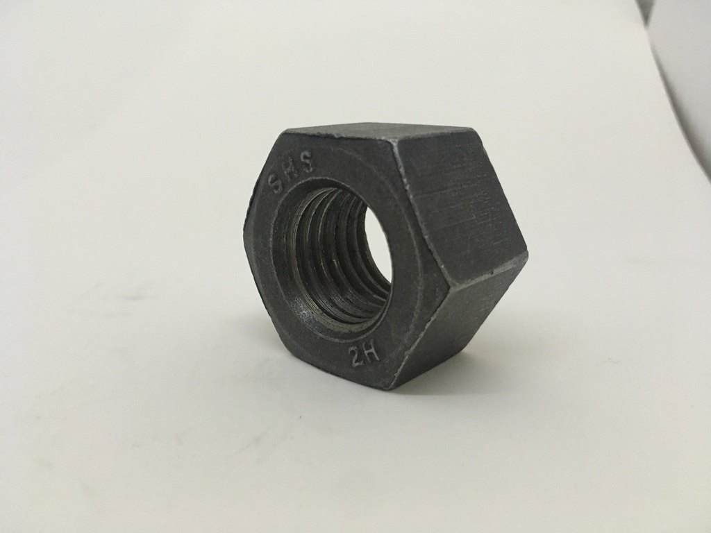Tuerca pesada 2H METRICA en ACERO TEMPLADO