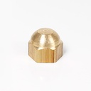 Tuerca Ciega Torneada en BRONCE