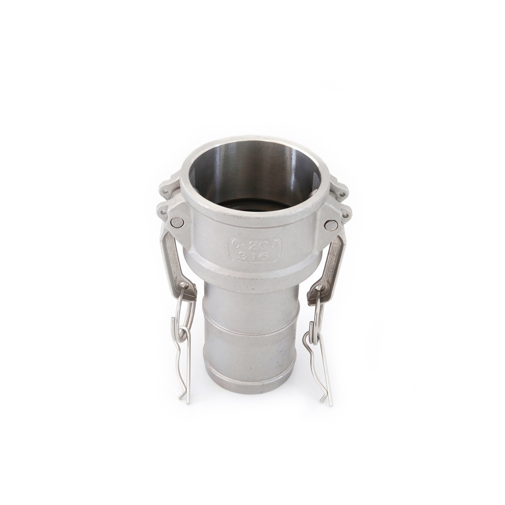 TCE- Acople Rapido Tipo C H-e/M en AISI316