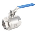 Válvula Esférica PN25 2pz / BSP / PTFE en AISI316