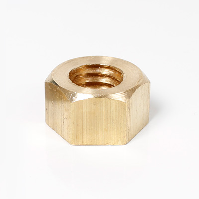 Tuerca Hexagonal Torneada en BRONCE