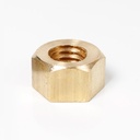 Tuerca Hexagonal Torneada en BRONCE