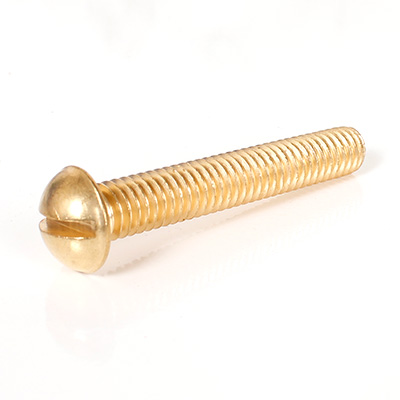 Tornillo Cabeza Redonda en BRONCE