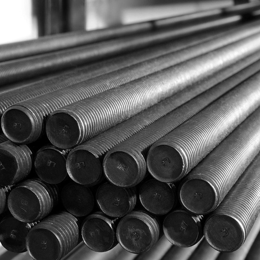 Barra ROSCADA B7 por 3,60mts en ACERO TEMPLADO