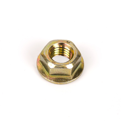 DIN6923- Tuerca Flange Lisa MA Zinc Dorado en HIERRO