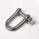 Grillete Recto en AISI316