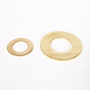 Arandela Plana Estampada en BRONCE