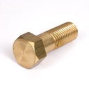 Bulón Cabeza Hexagonal Torneada en BRONCE