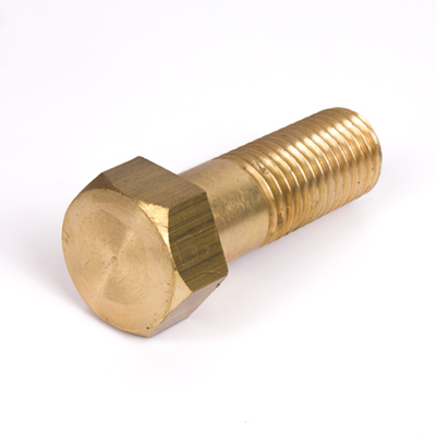 Bulón Cabeza Hexagonal Torneada en BRONCE